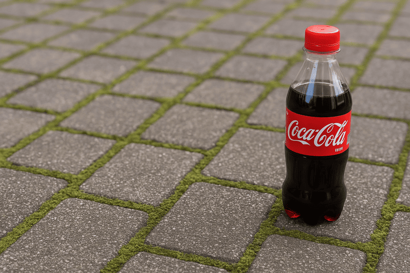 Cola gegen Moos